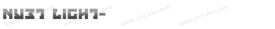 Nyet Light字体转换